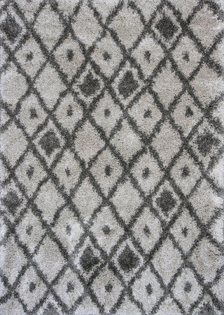 KAS Delano 1158 Beige Elements Shag Weave Area Rug