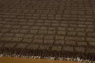 Momeni Delhi DL-32 Brown Area Rug Closeup