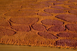 Momeni Delhi DL-33 Paprika Area Rug Closeup