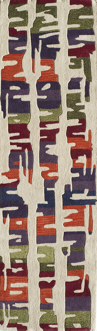 Momeni Delhi DL-42 Multi Area Rug Close up