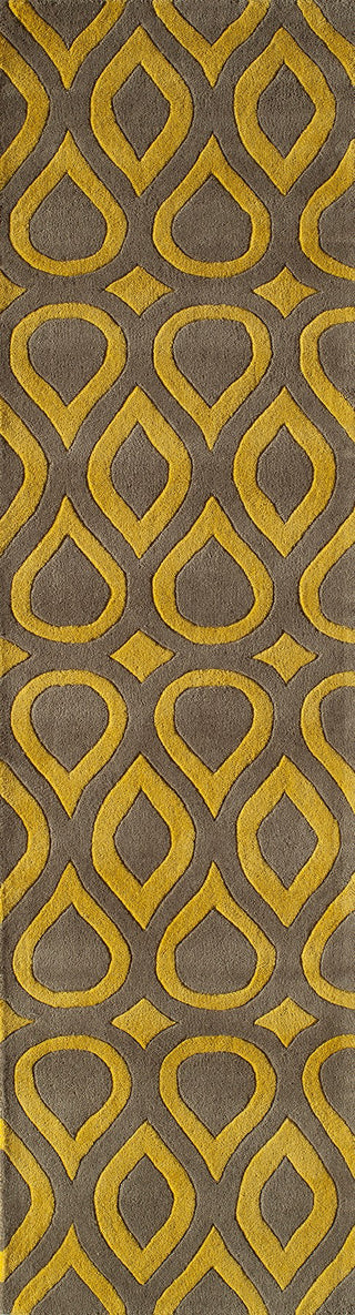 Momeni Delhi DL-45 Grey Area Rug Closeup