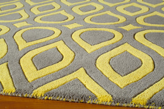 Momeni Delhi DL-45 Grey Area Rug Closeup