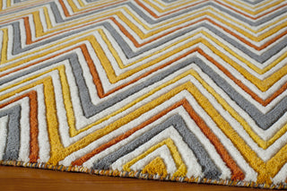 Momeni Delhi DL-48 Red Area Rug Closeup