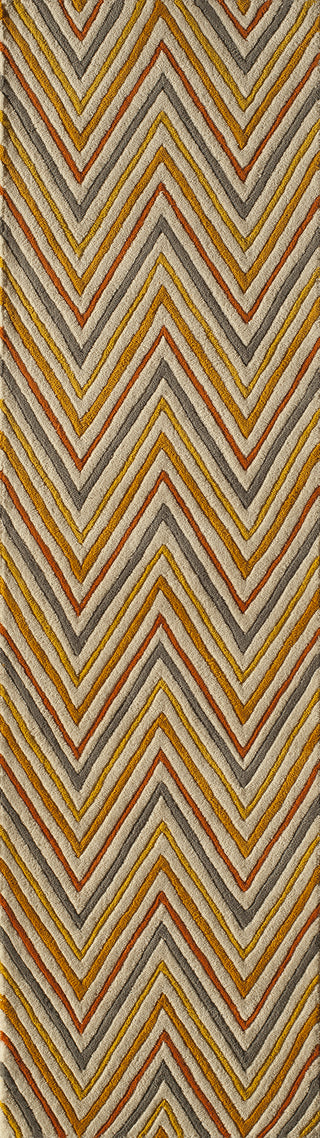 Momeni Delhi DL-48 Red Area Rug Close up