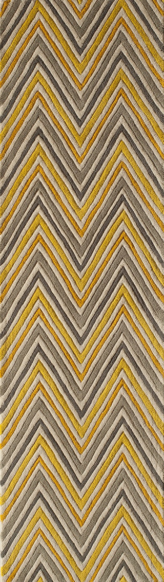 Momeni Delhi DL-48 Yellow Area Rug Runner