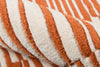 Momeni Delhi DL-49 Orange Area Rug Detail Shot