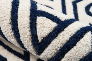 Momeni Delhi DL-51 Navy Area Rug Detail Shot