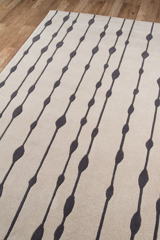 Momeni Delhi DL-64 Grey Area Rug Corner Shot