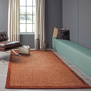 Momeni Delhi DL-65 Rust Area Rug Room Scene Feature