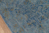Momeni Delhi DL-66 Blue Area Rug Closeup