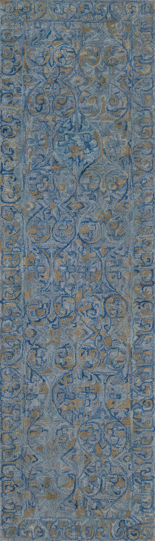 Momeni Delhi DL-66 Blue Area Rug Runner