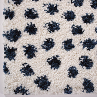 Orian Rugs Angora Delicias Navy Area Rug Close up