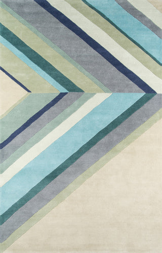 Momeni Delmar DEL-5 Blue Area Rug by Novogratz main image