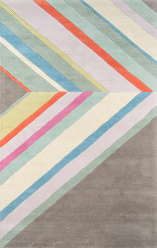 Momeni Delmar DEL-5 Grey Area Rug by Novogratz main image