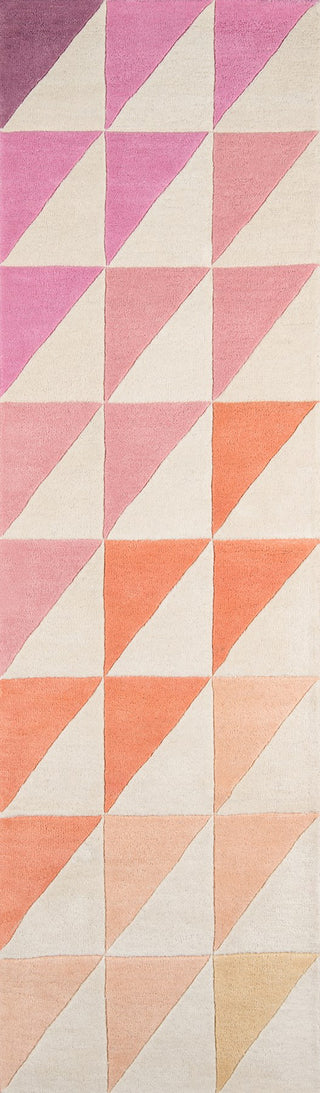 Momeni Delmar DEL-6 Pink Area Rug by Novogratz Runner