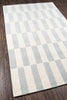 Momeni Delmar DEL-9 Grey Area Rug by Novogratz Corner Shot
