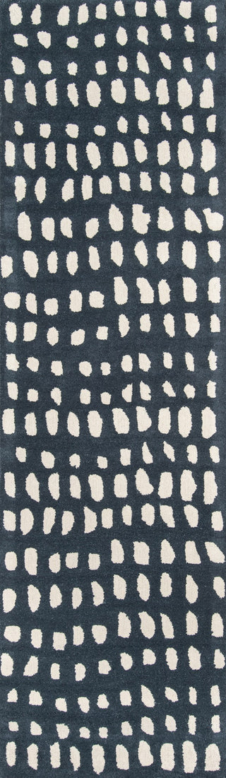 Momeni Delmar DEL11 Blue Area Rug by Novogratz Runner