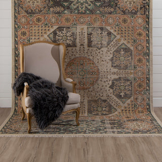 Karastan Paradigm Delphine Grey Area Rug Lifestyle Image