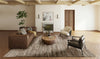 Dalyn Denizi DZ1 Mocha Area Rug Room Image Feature
