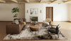Dalyn Denizi DZ2 Putty Area Rug Room Image Feature