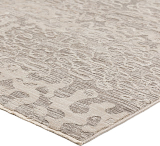 Dalyn Denizi DZ6 Silver Area Rug Corner Image