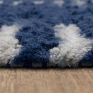 Karastan Kasbah Dervish Blue Area Rug by Drew and Jonathan Detail Image