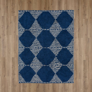 Karastan Kasbah Dervish Blue Area Rug by Drew and Jonathan Main Image