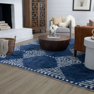 Karastan Kasbah Dervish Blue Area Rug by Drew and Jonathan Lifestyle Image