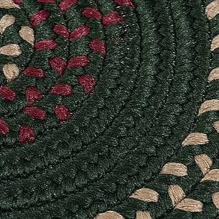 Colonial Mills Deerfield DF61 Hunter Green Area Rug Detail Image