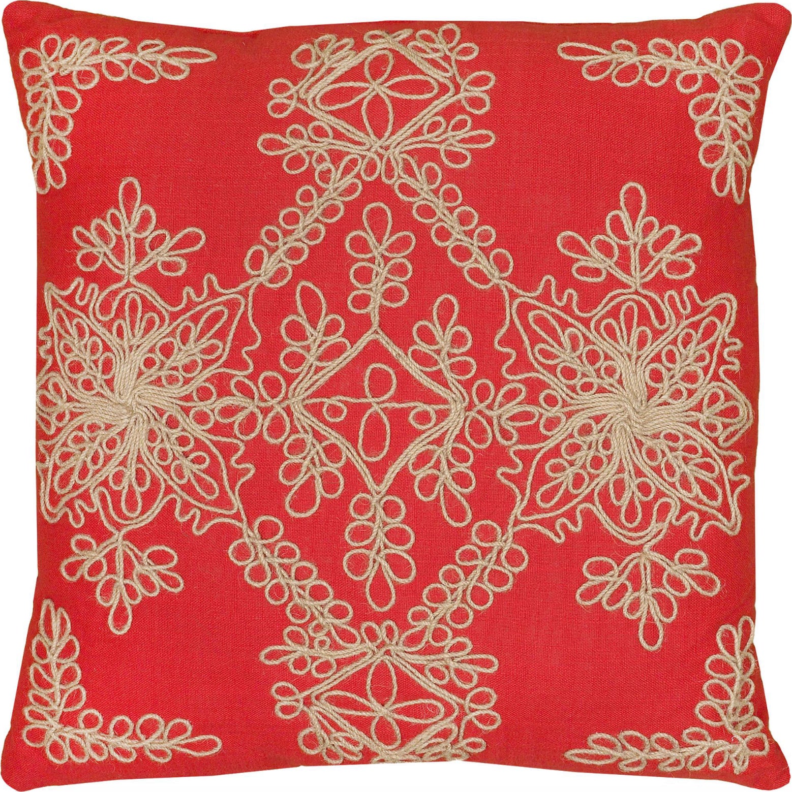 Rizzy Pillows T06198 Red