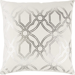 Rizzy Pillows T13298 Ivory