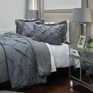 Rizzy BT1726 Covington Charcoal Bedding Lifestyle Image