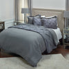 Rizzy BT1726 Covington Charcoal Bedding Lifestyle Image