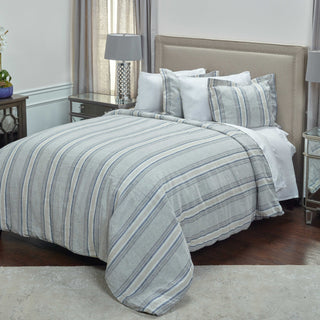 Rizzy BT4008 Williamson Blue Bedding Lifestyle Image