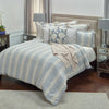 Rizzy BT4009 Mackie Blue Bedding Lifestyle Image