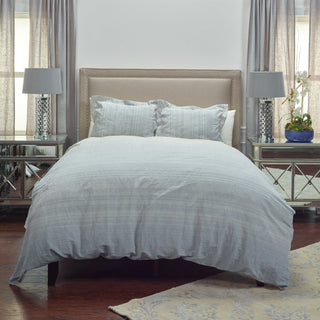 Rizzy BT4053 Sebastian Indigo Natural Bedding Lifestyle Image