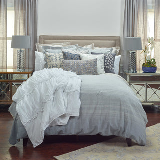 Rizzy BT4053 Sebastian Indigo Natural Bedding main image