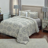 Rizzy BT4194 Elma Gray Bedding Lifestyle Image