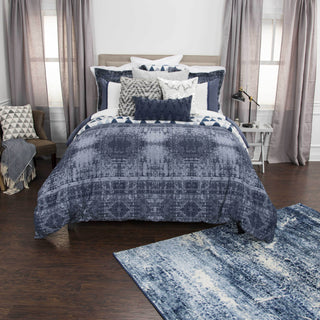 Rizzy BT4467 Winston Willow Indigo Bedding main image