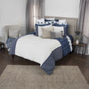 Rizzy BT4535 Wilmington Mill Indigo White Bedding Lifestyle Image