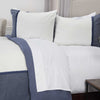 Rizzy BT4535 Wilmington Mill Indigo White Bedding Lifestyle Image