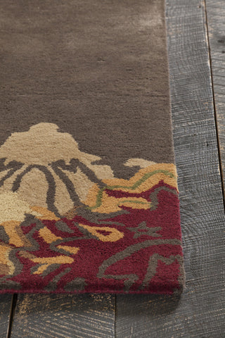 Chandra Dharma DHA-7503 Area Rug Corner Shot Feature