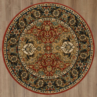 Karastan Spice Market Dhahar Garnet Area Rug Main Image