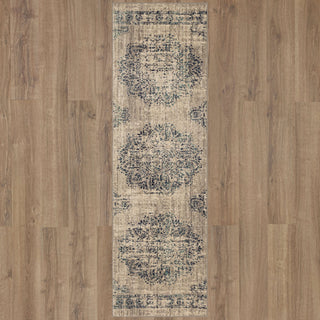 Karastan Expressions Dharma Medallion Indigo Area Rug by Scott Living Main Image