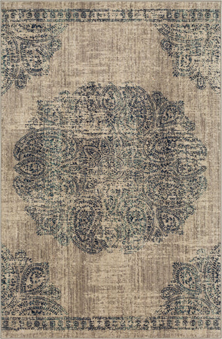 Karastan Expressions Dharma Medallion Indigo Area Rug by Scott Living Main Image