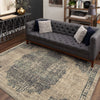 Karastan Expressions Dharma Medallion Indigo Area Rug by Scott Living Main Image