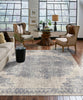 Karastan Expressions Dharma Medallion Indigo Area Rug by Scott Living Lifestyle Image