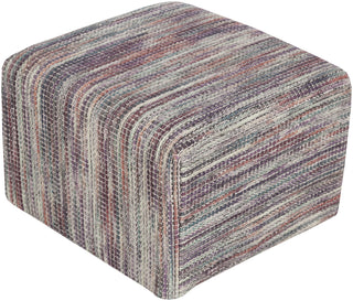 Surya Dahlia DHPF-002 Neutral Purple Orange Pouf main image