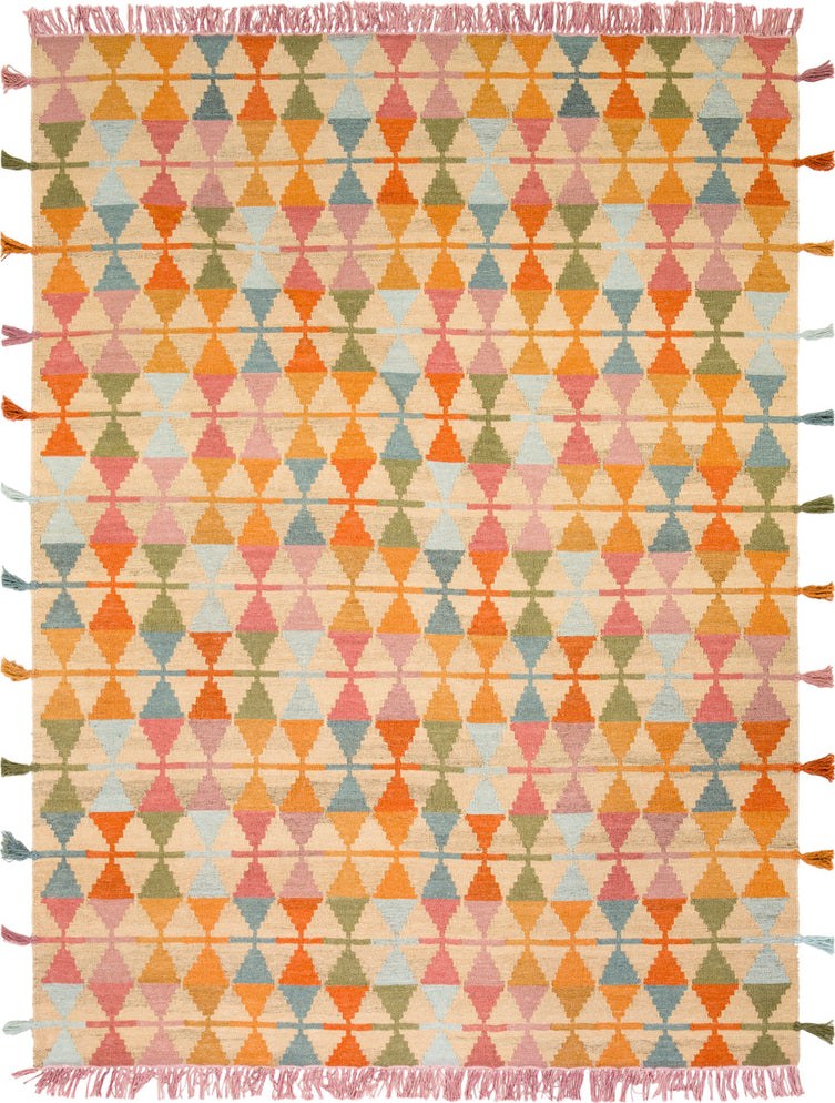 Surya Adia DIA-2001 Rust Dark Green Sage Khaki Rose Mauve Camel Burnt Orange Medium Gray Area Rug main image