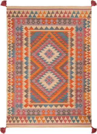 Surya Adia DIA-2005 Burnt Orange Wheat Taupe Garnet Charcoal Area Rug main image